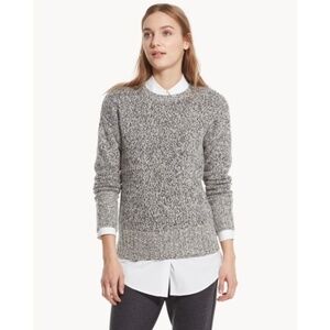 Theory Wyndrelle Marl Crewneck Wool-Blend Sweater